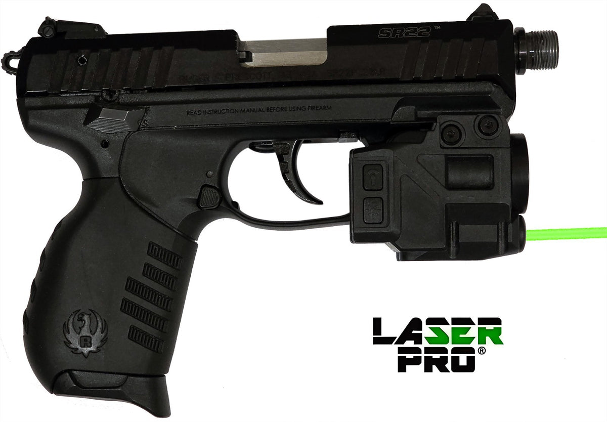 Rechargeable Green with LED Light for Pistols & Rifles