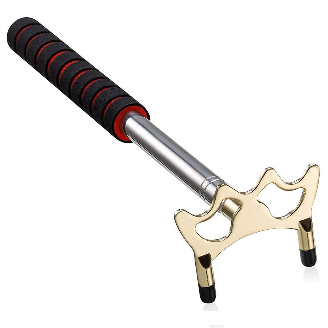 Retractable Billiards Bridge Stick with Brass Head – Extendable Cue Bridge