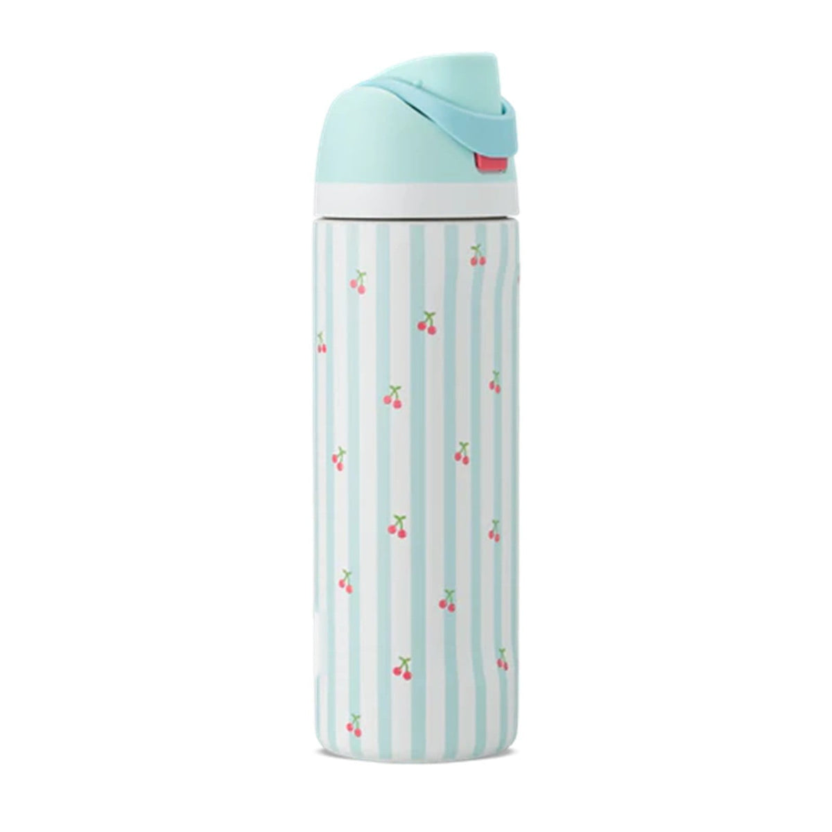 24oz Insulated Cherry Water Bottle with Flip Lock - Birthday Bash