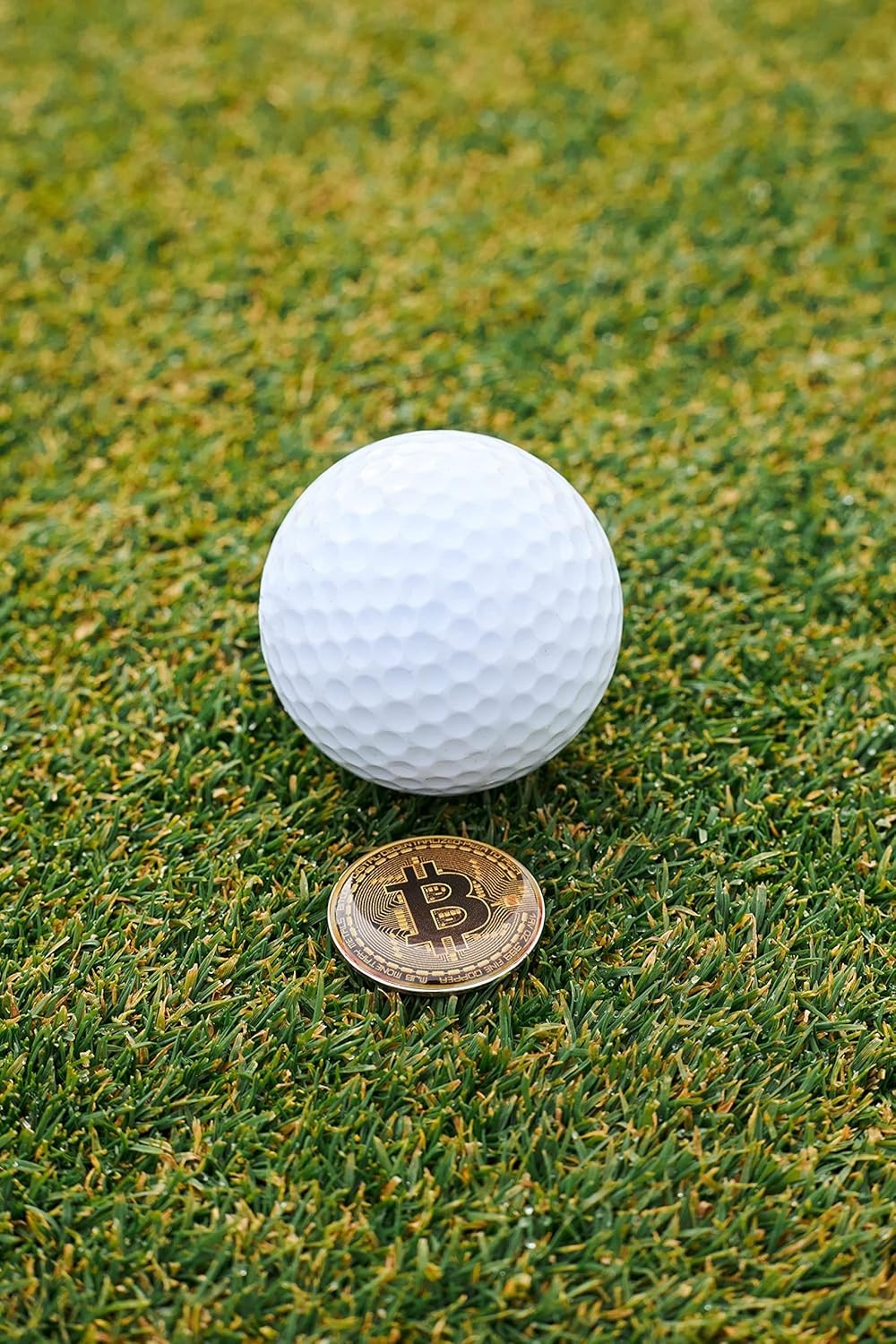 Bitcoin Golf Ball Markers Value Pack - Magnetic Hat Clip Accessories, 3 Pieces