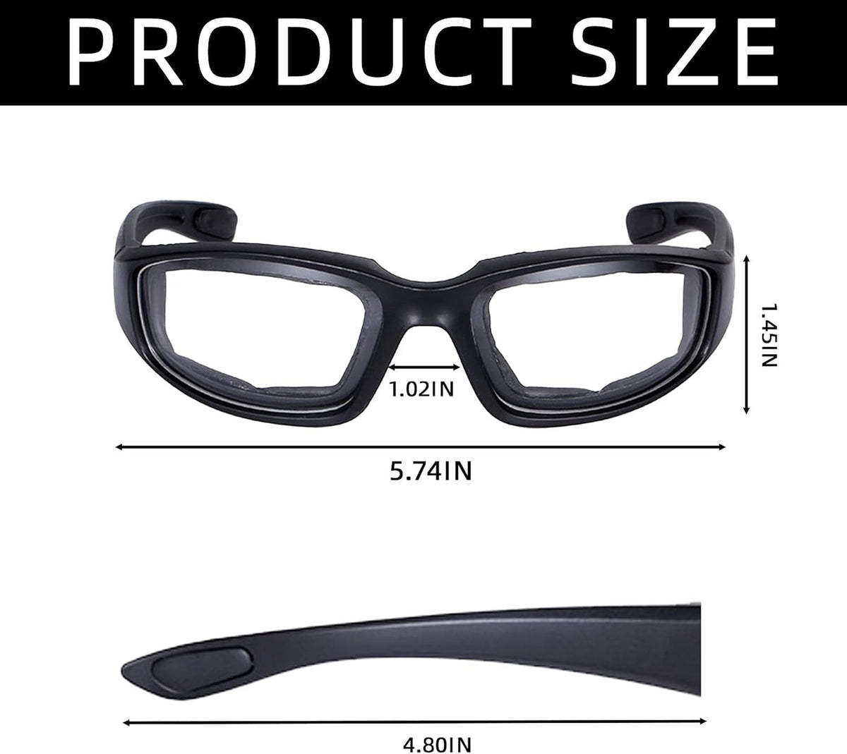 Motorcycle Riding Glasses UV Protection Dustproof Windproof Impact-Resistant