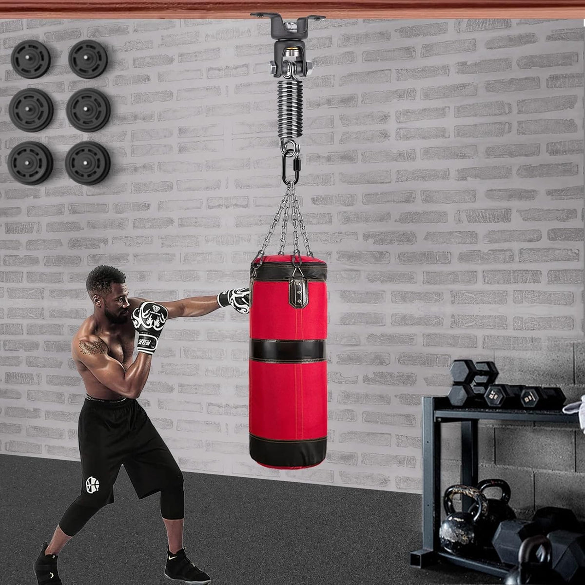 Heavy Duty Punching Bag Mount Support Up to 800 lbs for MMA Boxing