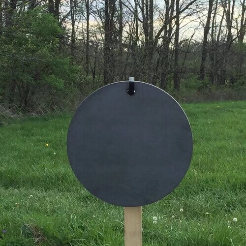 AR500 Steel Target Hanger T Post Topper Hook for Shooting Range