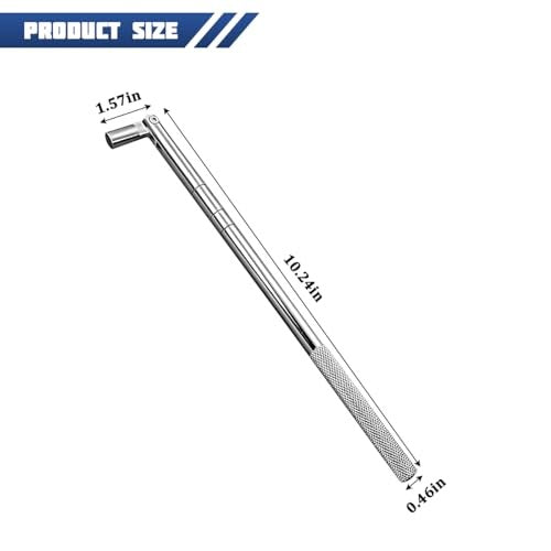 Automotive Tire Valve Core Tool - No Scratch Tire Stem Remover & Installer