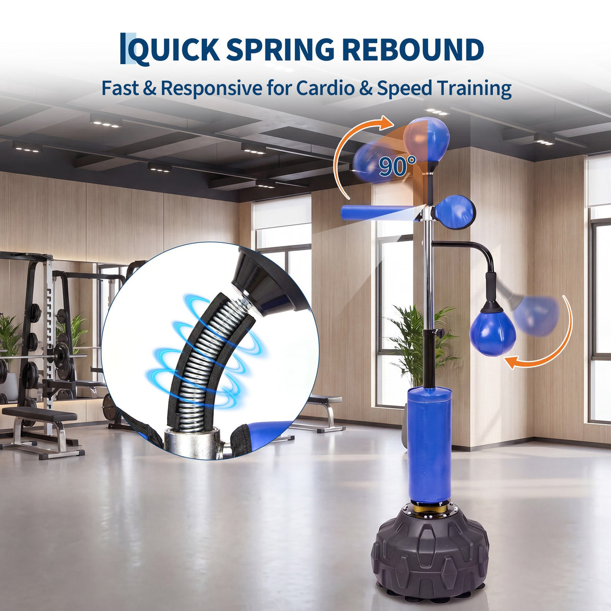 Adjustable Freestanding Punching Bag Stand for Boxing & MMA Training