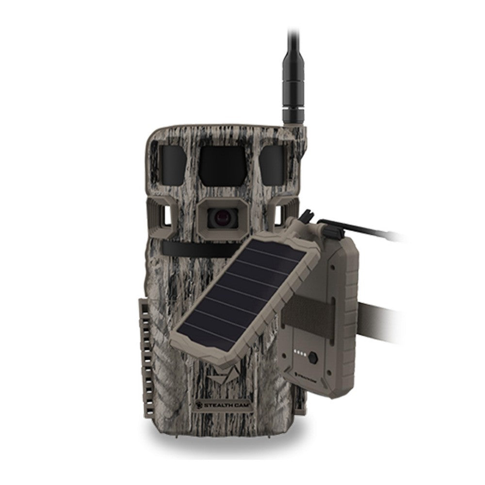 Trail Camera with Solar Battery Pack - 360° Detection, 0.4-Second Trigger