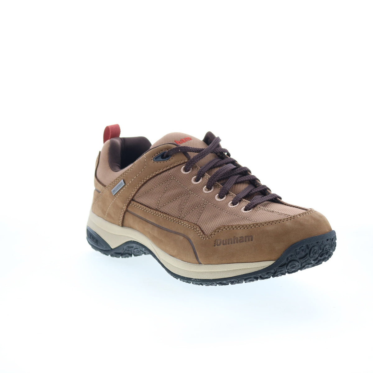 Men's Wide Brown Hiking Shoes - Athletic Trekker Footwear