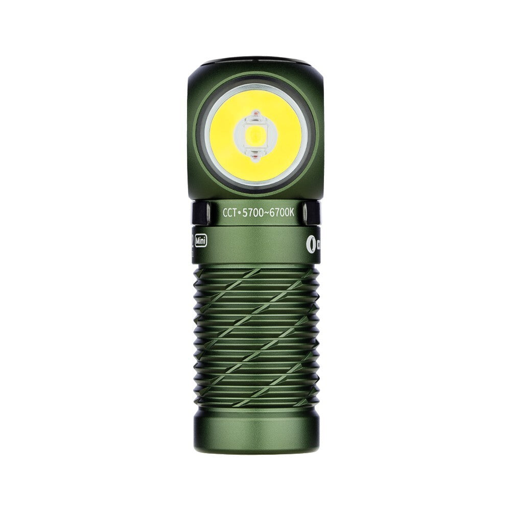 Rechargeable LED Headlamp with 1100 Lumens, White & Red Light, Compact