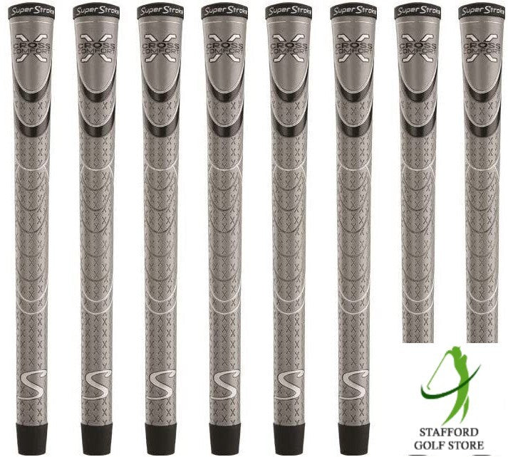 Golf Grip Set - Super Stroke Cross Comfort Undersize, Standard, Midsize & Jumbo