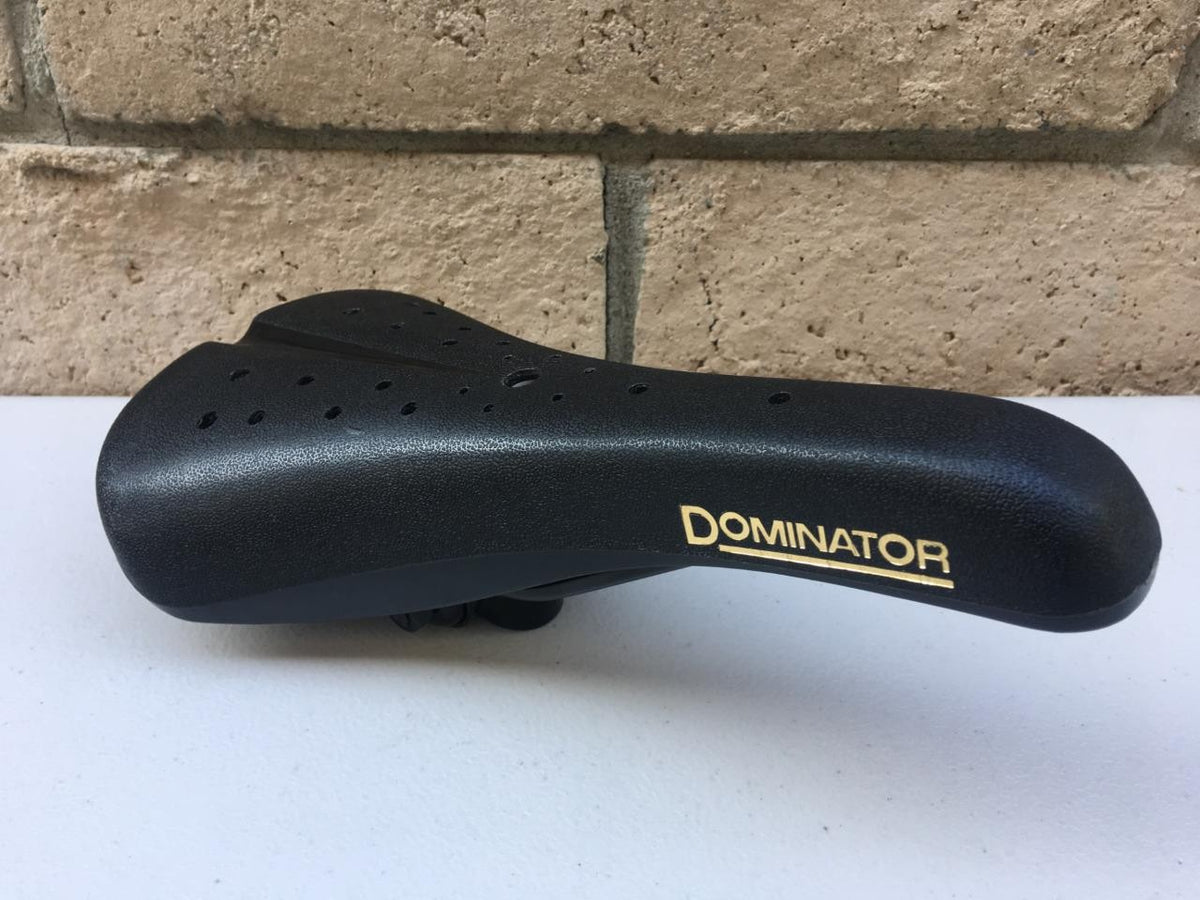 Old School BMX Bicycle Seat - Black Hard Shell for GT Dyno Dominator