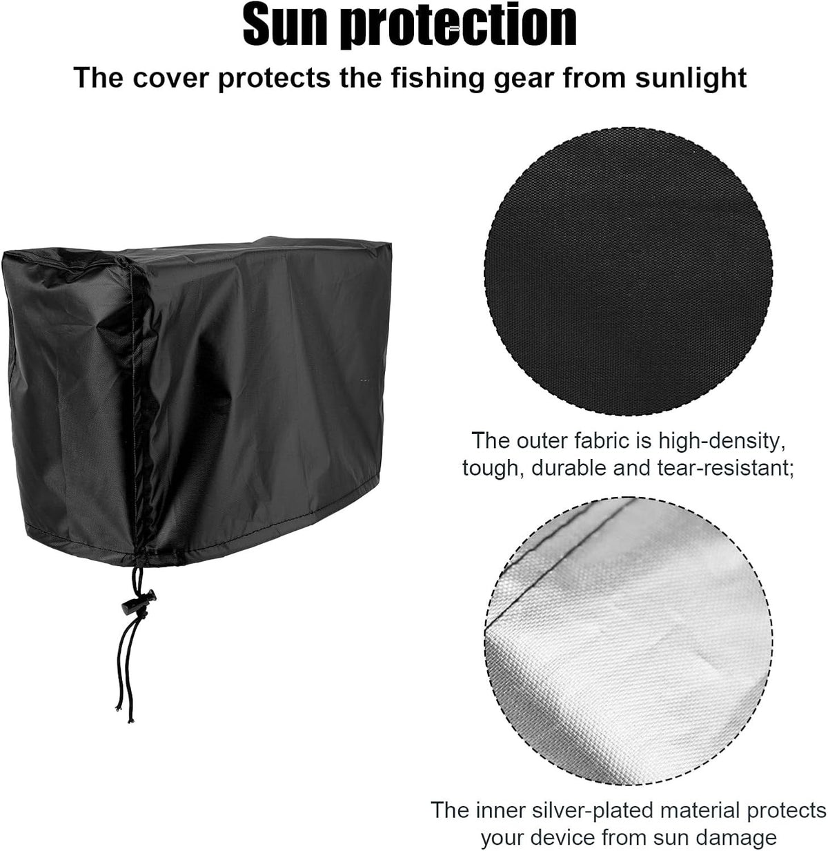 12-Inch Fish Finder Cover Waterproof Boat Accessory for Lowrance Humminbird