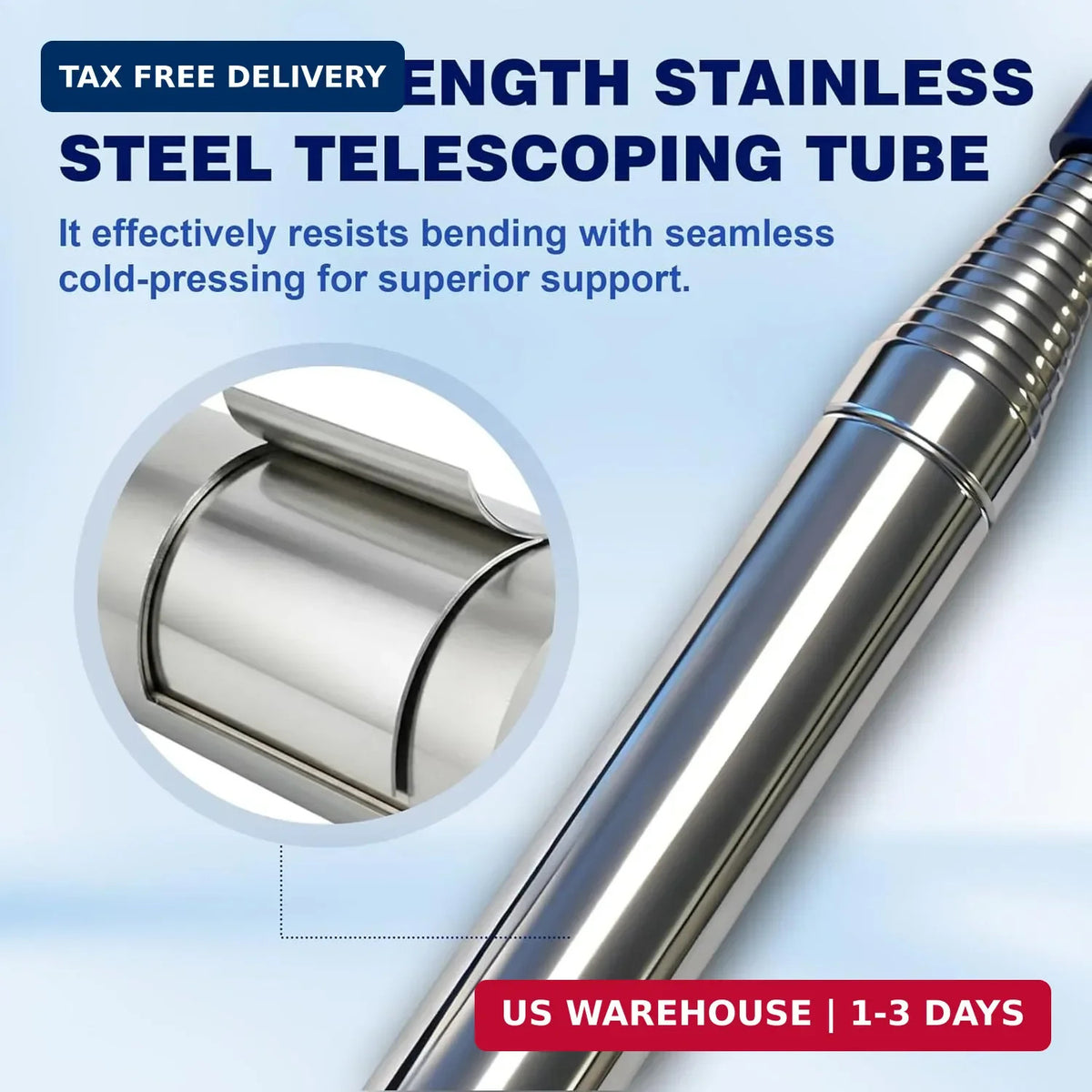Telescopic Golf Ball Retriever 9-20Ft Water Pond Grabber Tool
