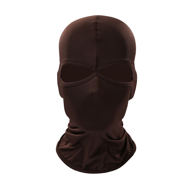 Unisex Full Face Mask with 2 Holes UV Sun Protection Ski Mask for Men Women