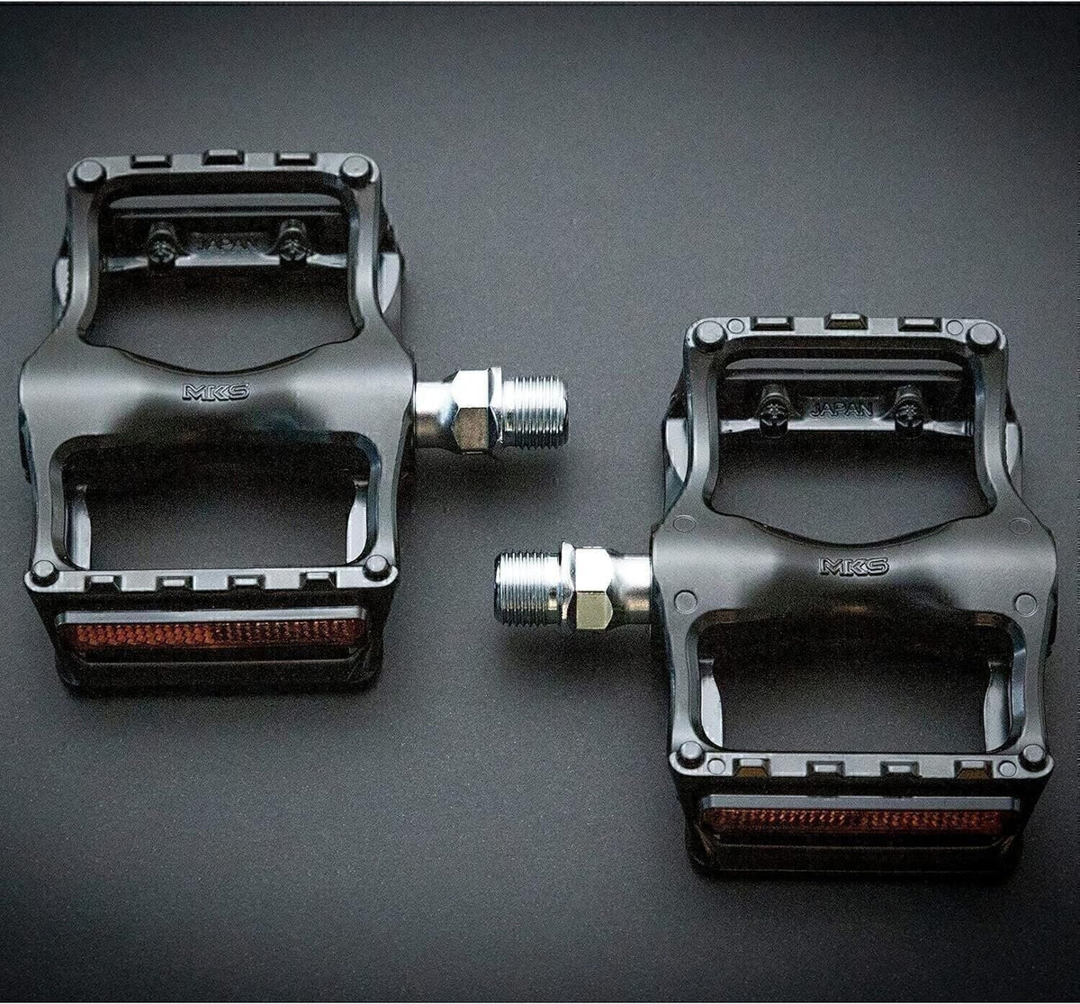 Seahorse Bicycle Pedals - Black, Set of 2, Road & Street Use