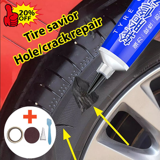 50ml Tire Sidewall Repair Glue for Punctures & Leaks, Easy Fix