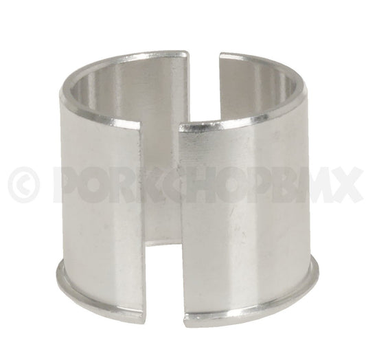 Bike Brake Lever Reducer Bushing Shim 1 Inch to 7/8 Inch Aluminum Silver