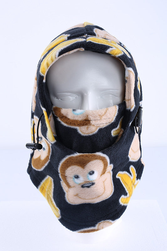 Cold Weather Balaclava Face Mask - Windproof Fleece Hood for Hunting Skiing
