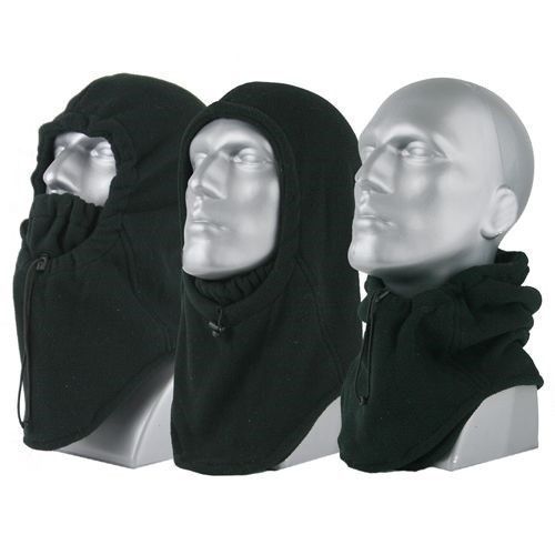 4-in-1 Fleece Neck Warmer Gaiter Balaclava All-Weather Face Mask