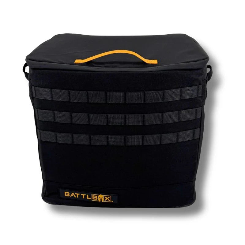 Collapsible Water-Resistant MOLLE Tote Bag for Vehicle Storage
