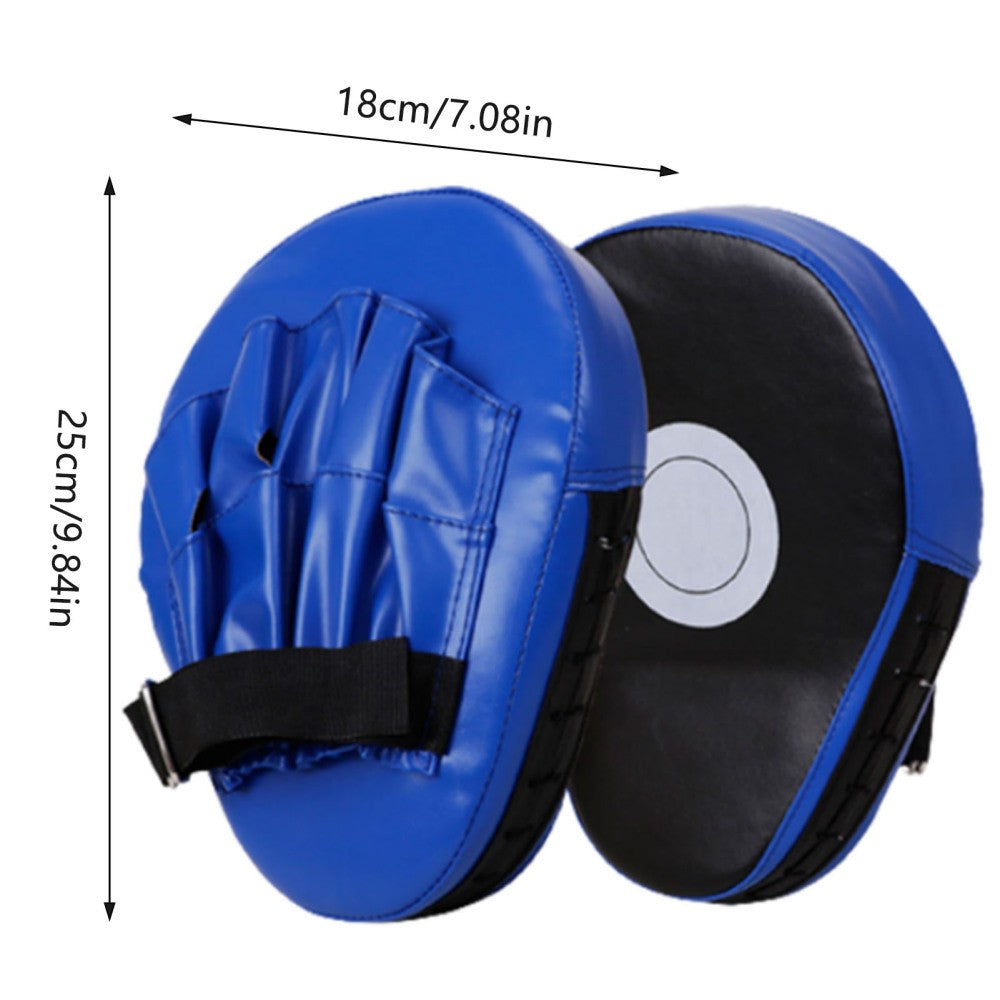 Boxing Punching Pads Kick Training Target Set Blue Black Pair for Muay Thai