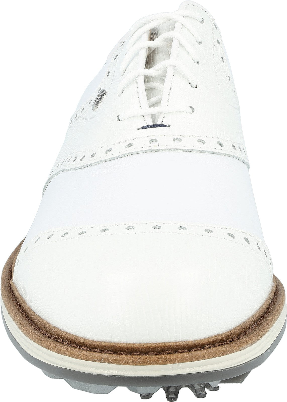 Men's Waterproof Golf Shoes - Premium Leather, Cushioned Comfort, Traction
