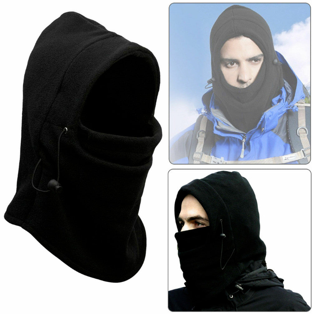 Winter Thermal Fleece Balaclava Ski Mask with Neck Warmer - Full Face Mask for Cold Weather