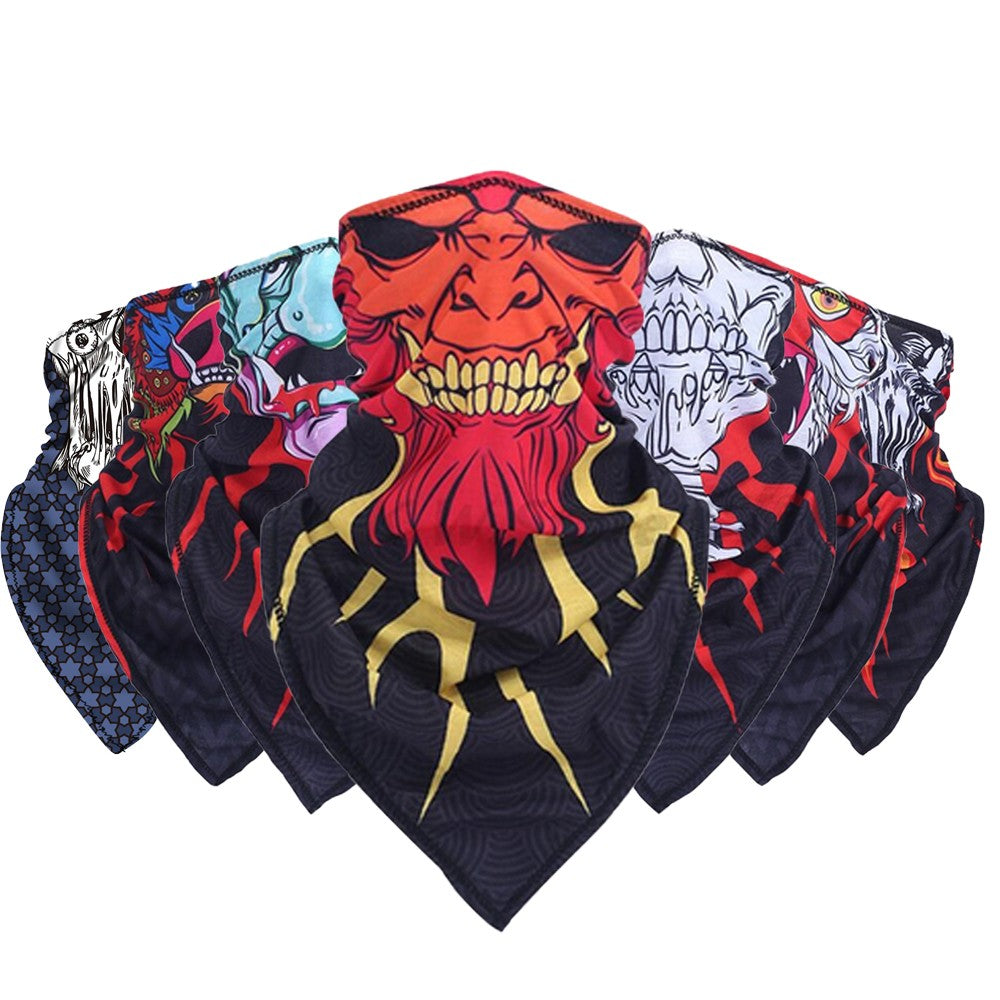 Unisex Balaclava Neck Gaiter - Multi-Color Outdoor Face Cover for All Seasons
