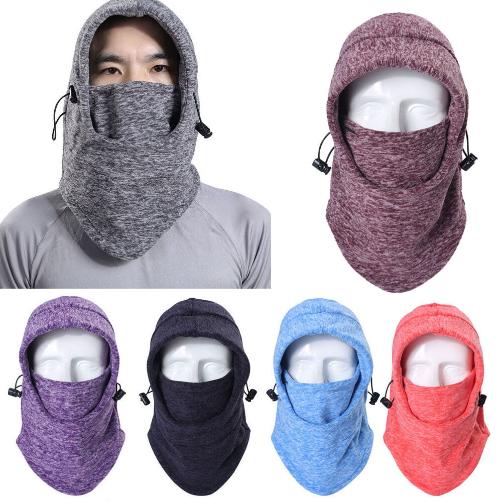 Winter Windproof Balaclava Ski Mask for Men Women Fleece Neck Warmer Face Cover