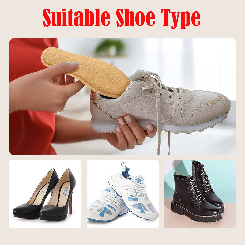 Self Heating Insoles Winter Thermostatic Warm Foot Heaters - 1 Pair to 10 Pairs
