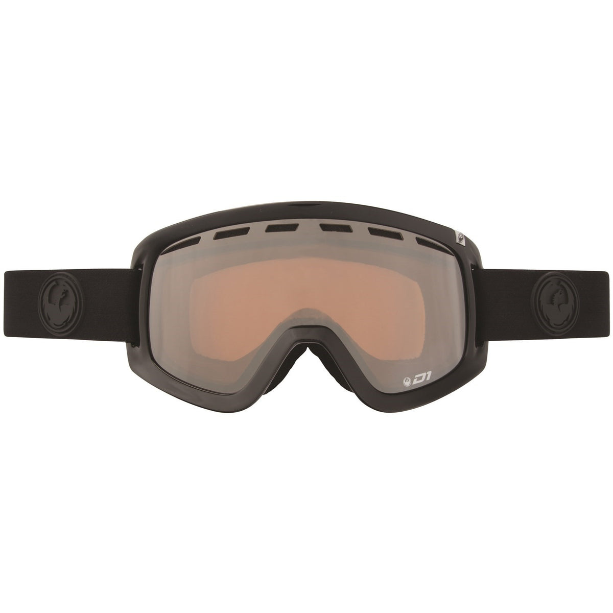 Dragon D1 Ski Snowboard Goggles Murdered Dark Smoke Lens Large Fit