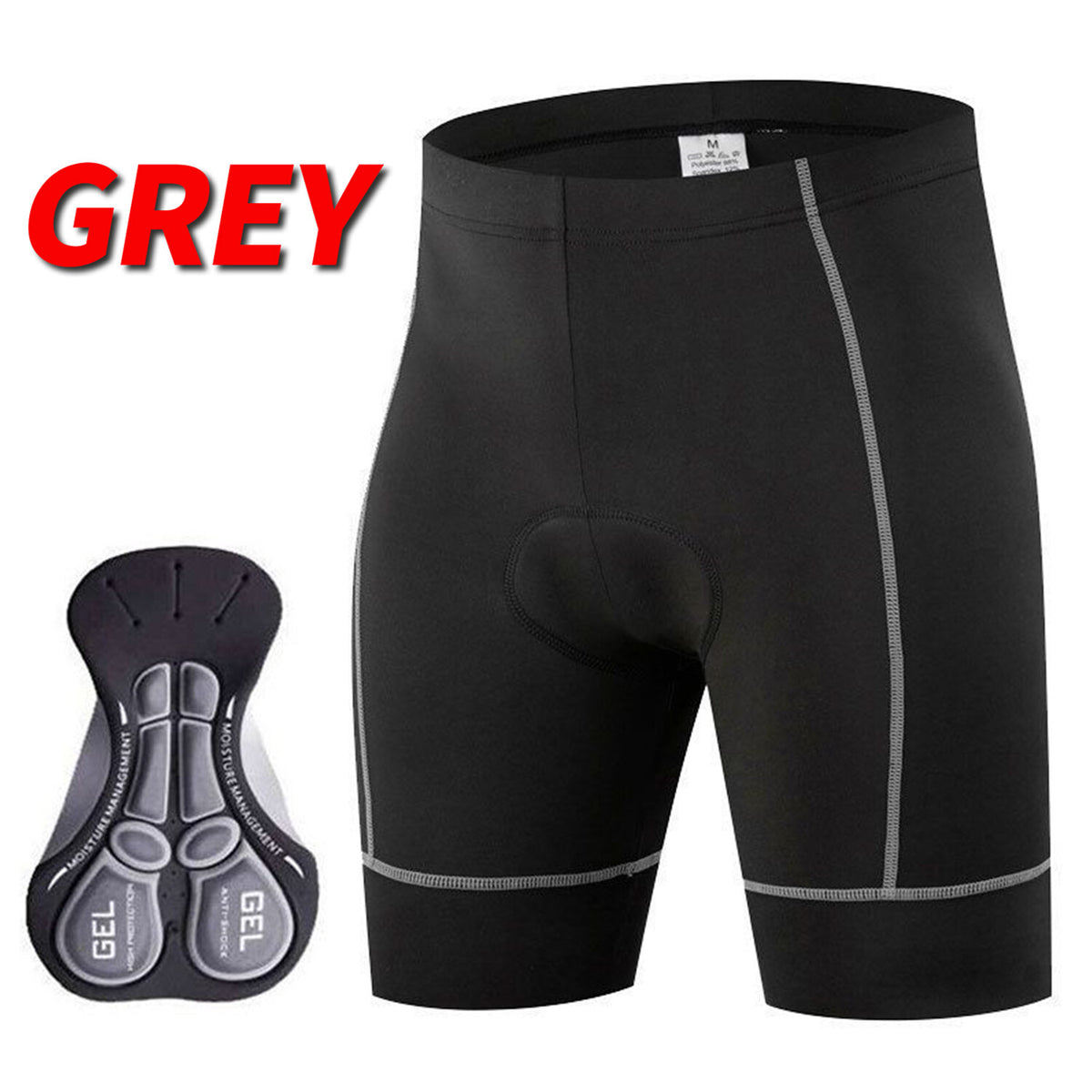 Men's Cycling Shorts with 3D Gel Padding Breathable Road MTB Bike Tights