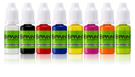 Golf Club Touch Up Paint - 10ml Bottles for Customizing Clubs & Graphics