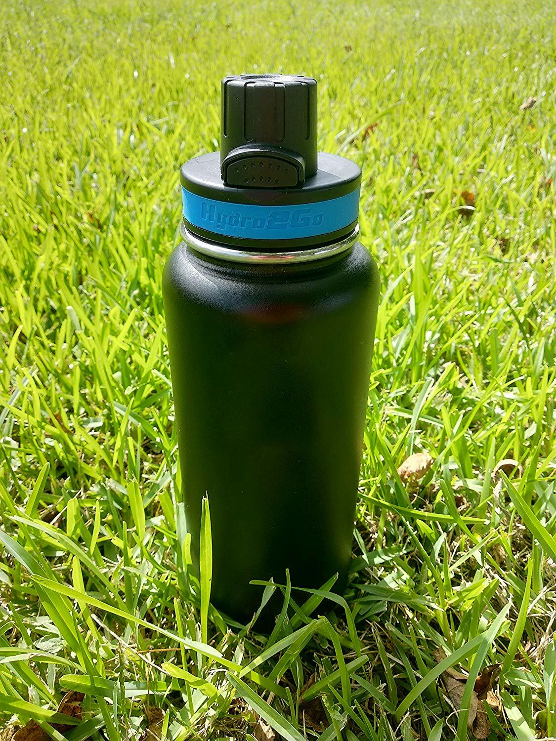 2 Pack Wide Mouth Leak-Proof Flip Lid Replacements for Hydro Flask Bottles