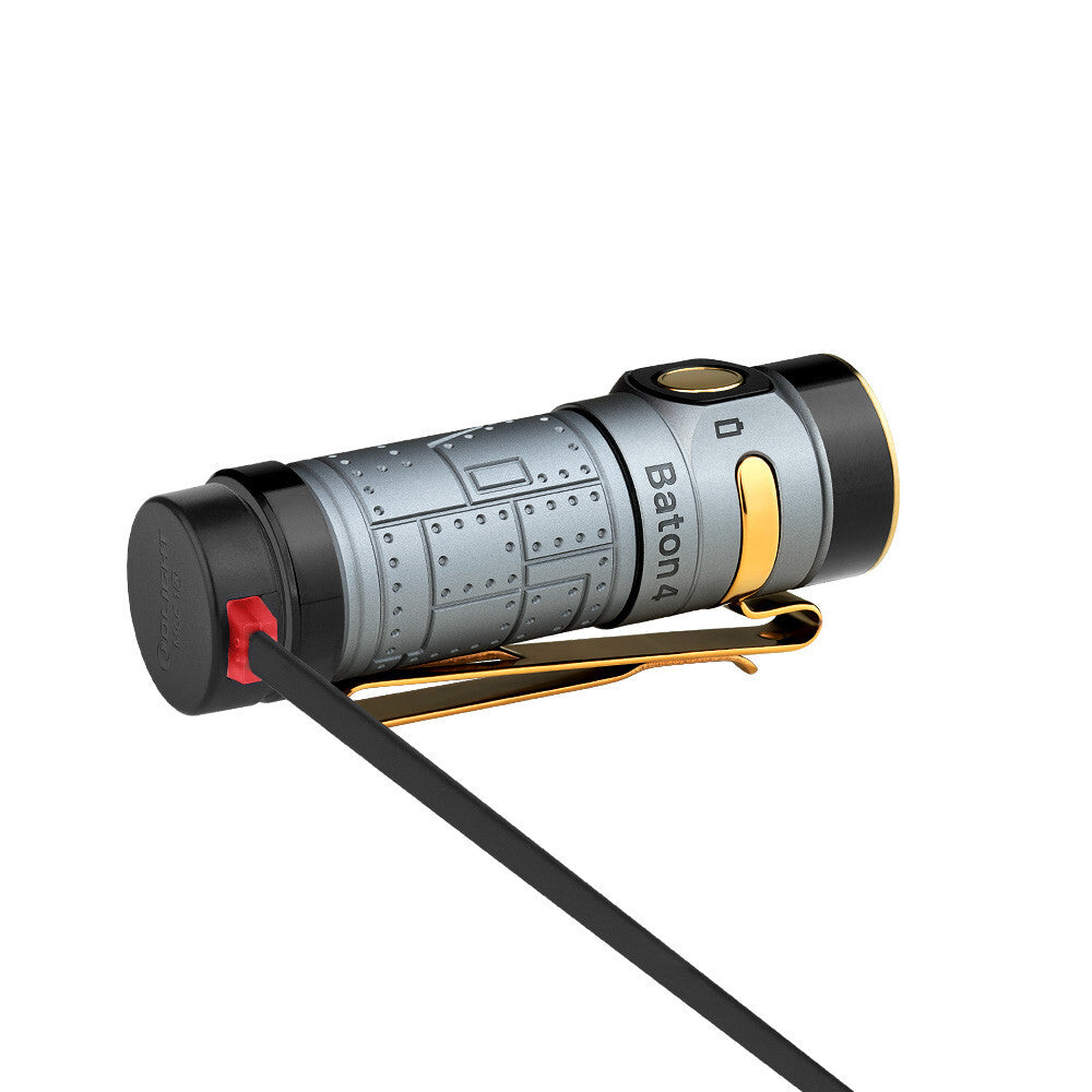 Rechargeable Waterproof LED Flashlight 1300 Lumens, 170 Meters for EDC