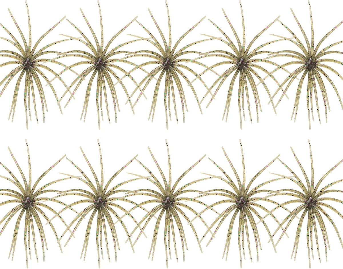 Sea Urchin Soft Plastic Fishing Lures Set for Saltwater and Freshwater