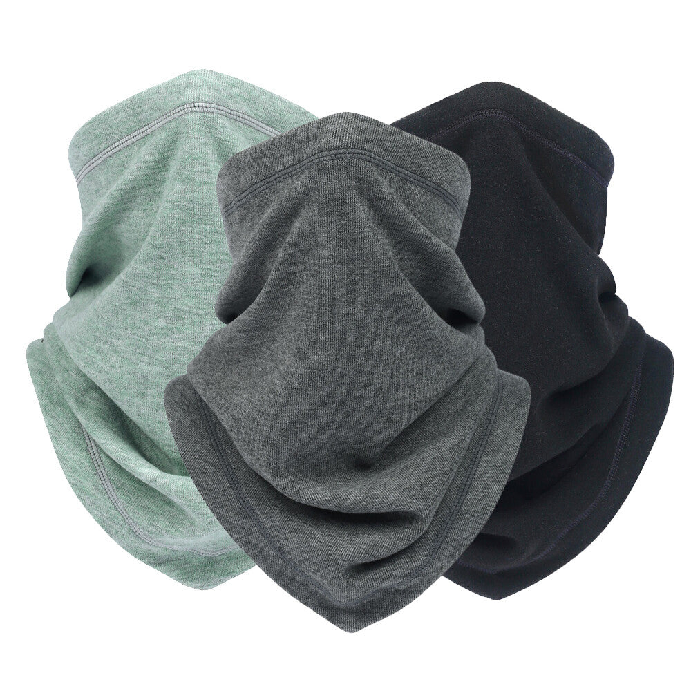 Unisex Winter Fleece Neck Gaiter Bandana Face Mask for Men Women