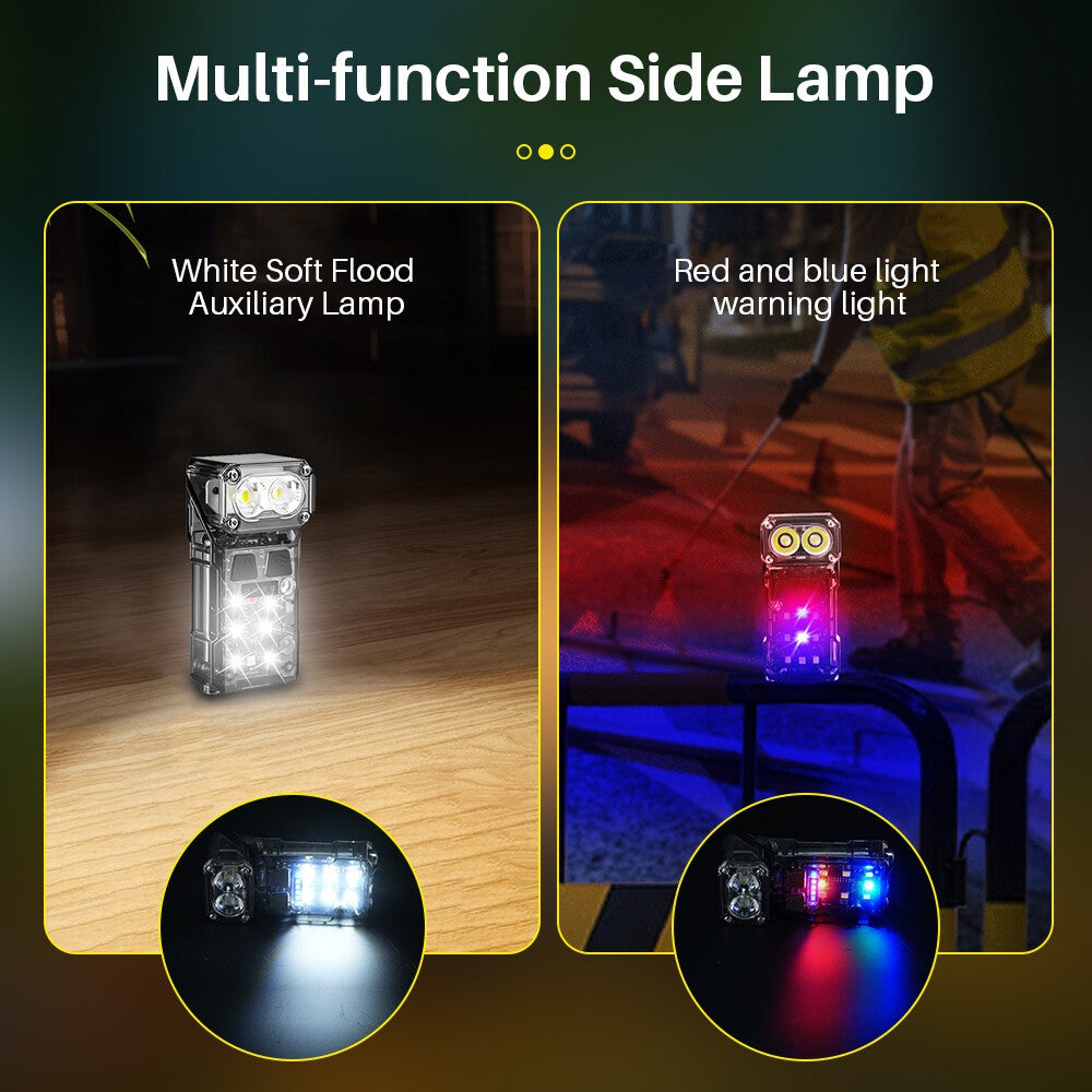 Rechargeable LED COB Work Light with Magnetic Base & Hand Wave Sensor