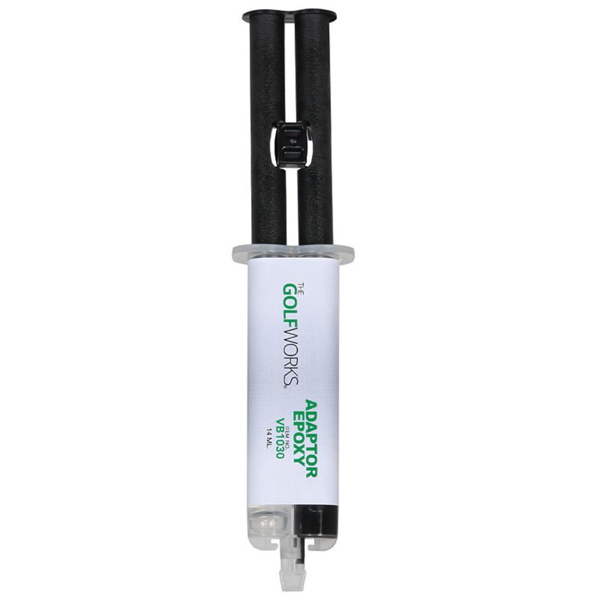 Golf Club Shaft Adapter Epoxy Adhesive 14ml Syringe - Black - Long-Lasting Bond