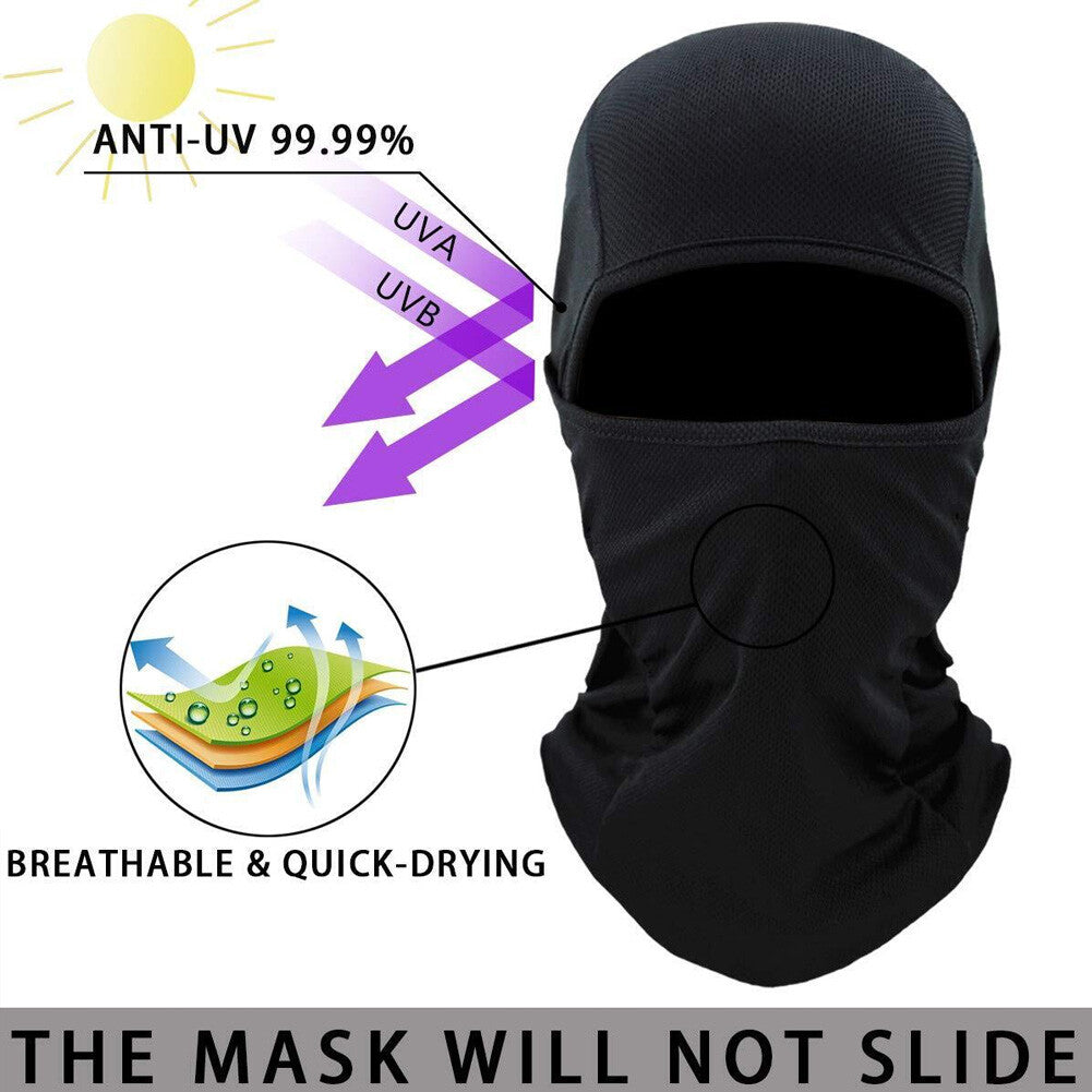 Windproof Tactical Balaclava Hood for Outdoor Sports and Military Use