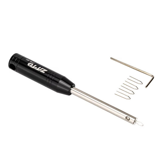 Bike Spoke Wrench Tool Set for Wheel Rim Repair - Lightweight Aluminum Nipple Driver