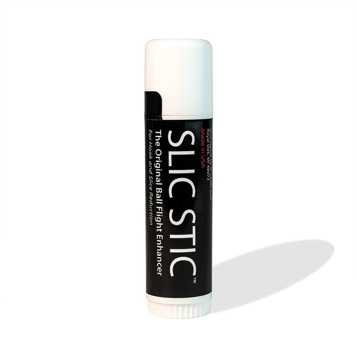 Golf Slic Stic - 3.75 Inch Translucent Swing Trainer for Hook & Slice Reduction