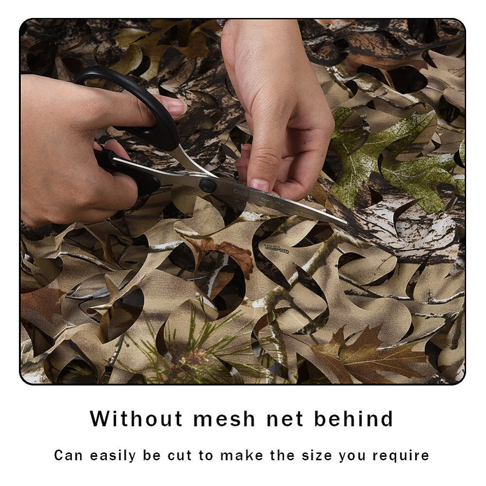 Camouflage Netting Bulk Roll for Hunting, Sunshade, Camping, and Concealment