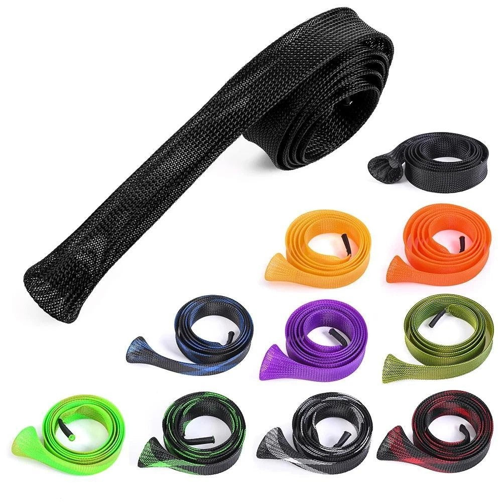 10PCS Fishing Rod Sleeve Mesh Covers - Protect Poles and Guides