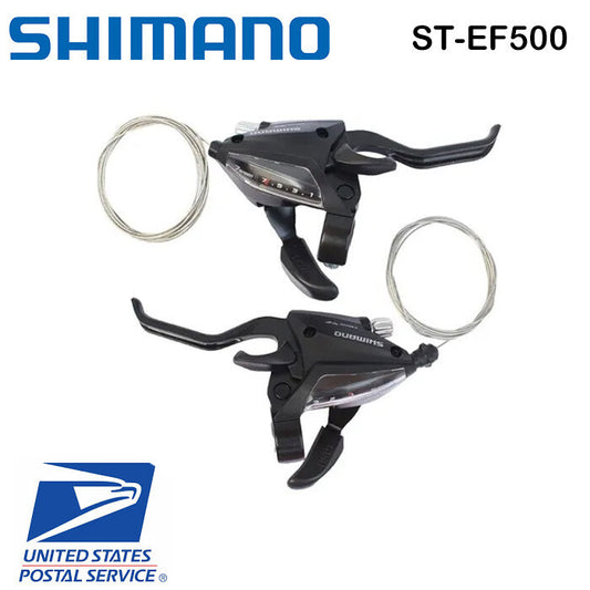 Shimano MTB Bike Brake Levers and Shifter Set for 3/7/8-Speed Bikes