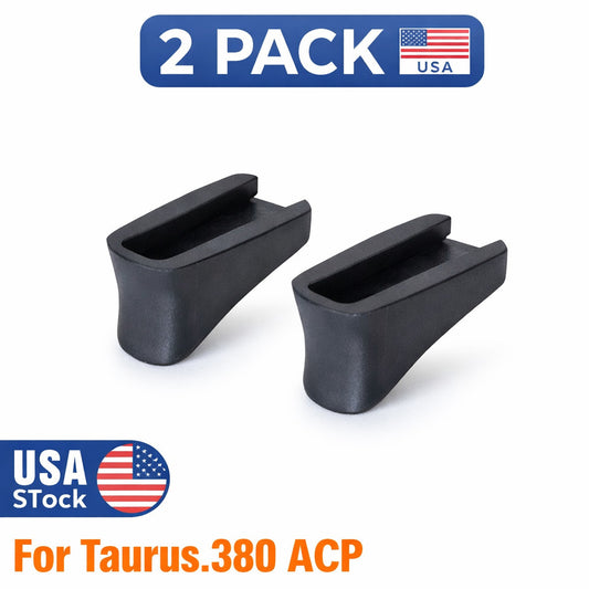 2-Pack Pistol Grip Extensions for Taurus TCP .380 ACP Handgun