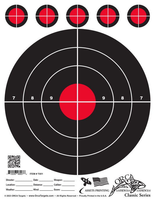 150 Pack Shooting Targets - 8.5 x 11 Inch Paper Targets for Range Practice