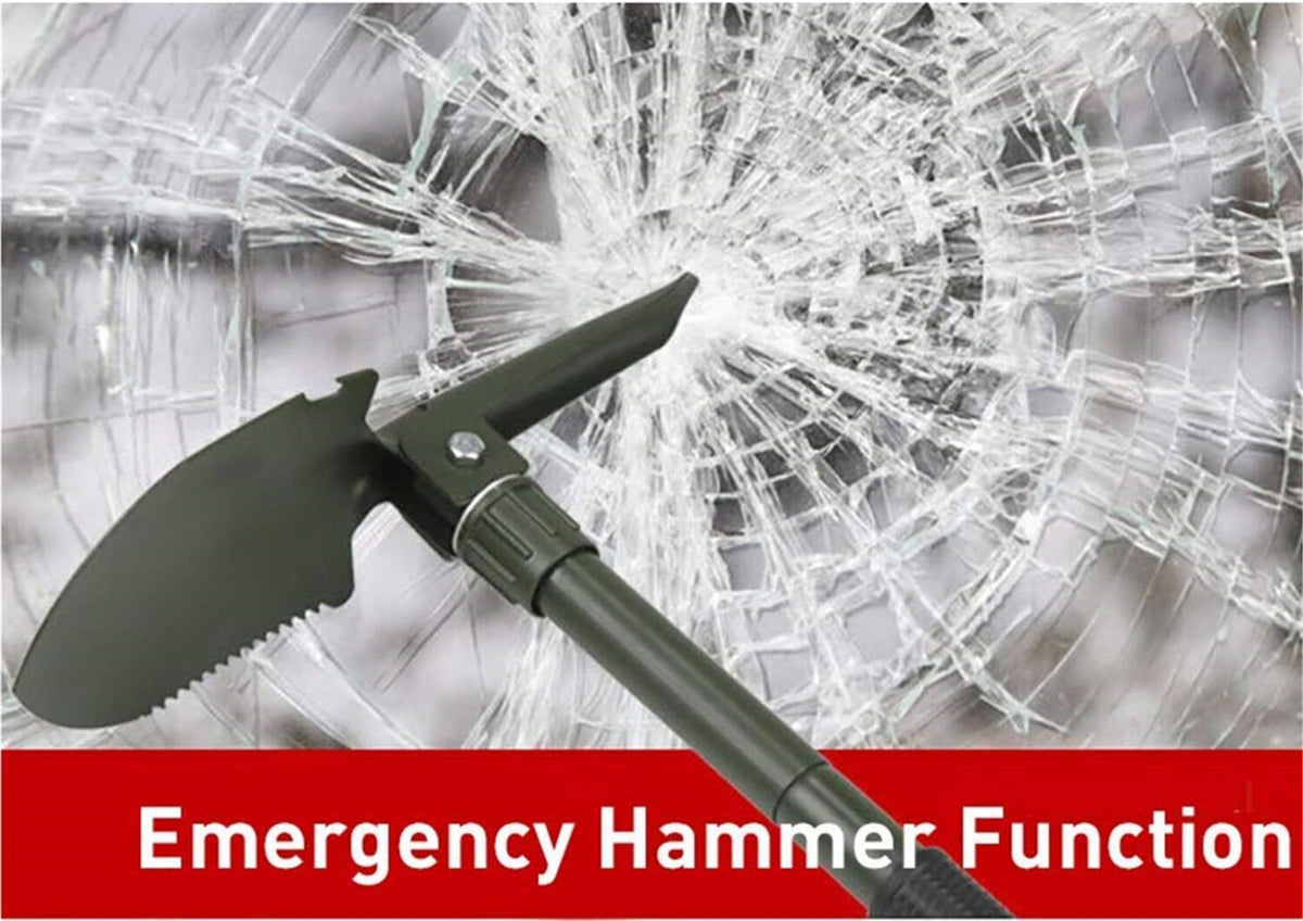 Multi-Function Military Folding Shovel - Survival, Camping & Garden Tool