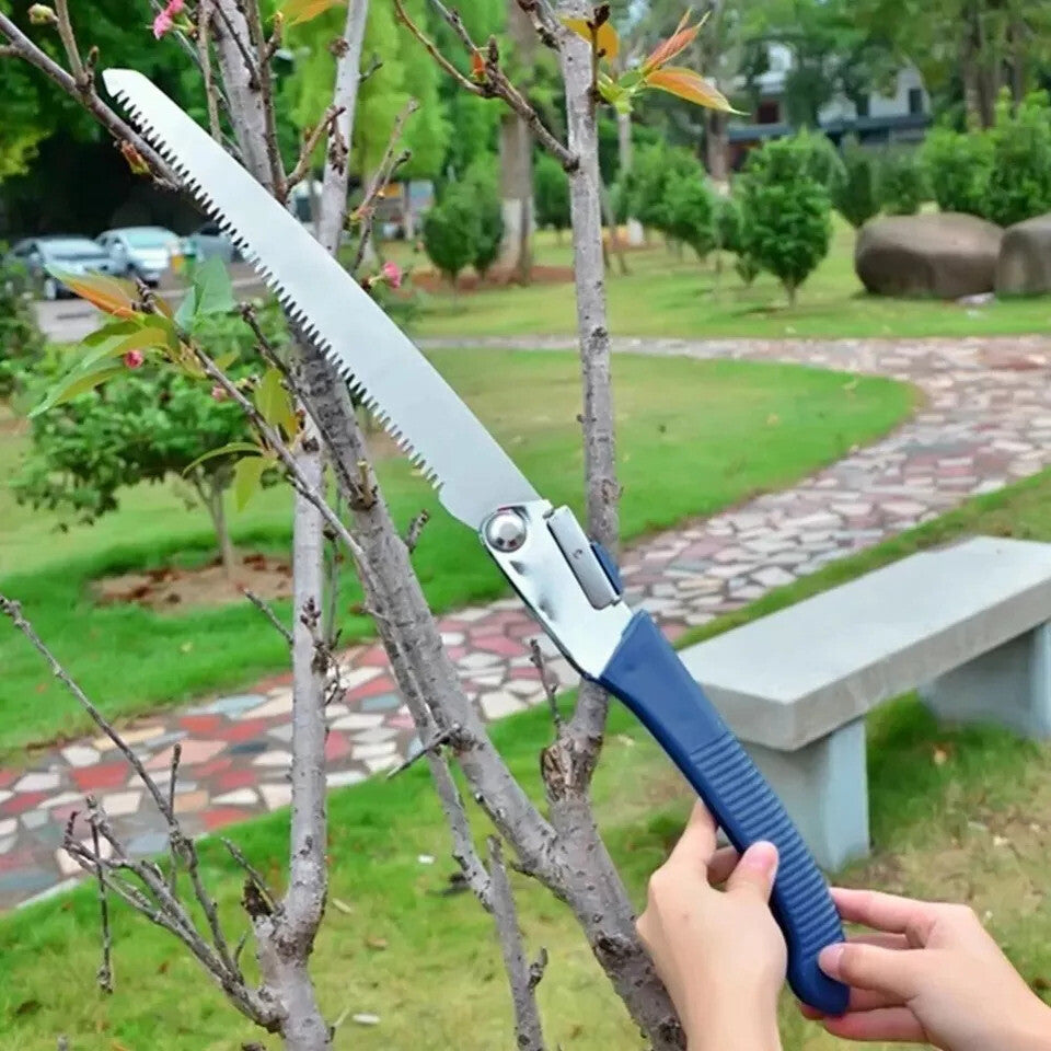 250mm Folding Pruning Saw with High Carbon Steel Blade Portable Garden Tool