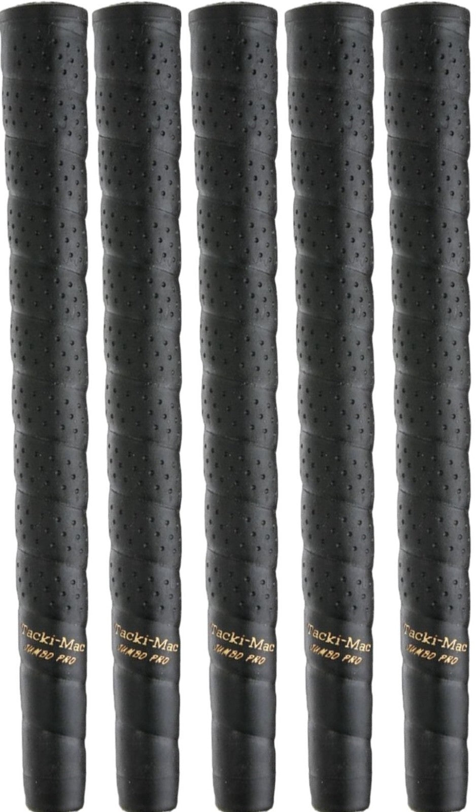 Perforated Golf Grips Bundle Set - Standard Midsize Jumbo - Stable, Comfortable Fit