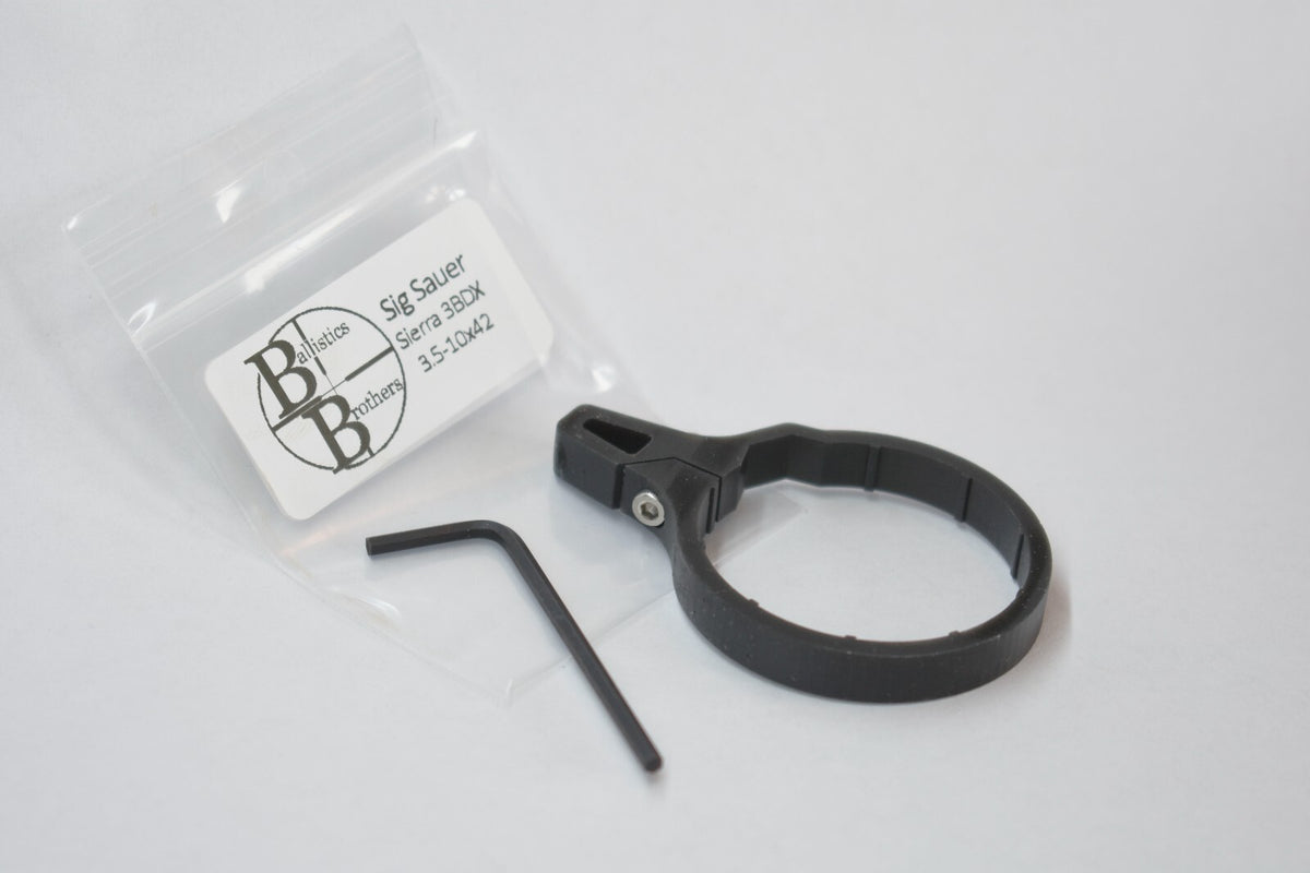 Carbon Fiber Quick Throw Lever for Sig Sauer Sierra 3BDX 3.5-10x42, 4.5-14x44 & 6.5-20x52